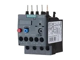 Реле перегрузки Siemens 3RU2116-1GB0, тепловое, 4.5-6.3А, класс 10