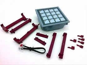 Клавиатура панельная B&R 4E0011.01-090, 16 клавиш, LED-подсветка, синяя