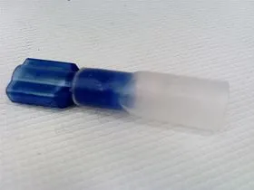 Разъем клеммный женский 16-14 AWG синий с термоусадкой 6.35х0.8 мм WAYTEK 31913