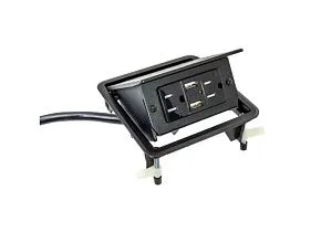 Hubbell WSBUSB2X2BLK