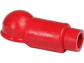 Изолятор силовой шины PowerPost, красный, вход кабеля 0.60", до 2/0 AWG