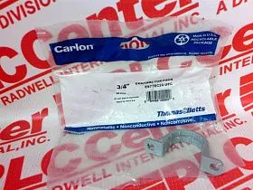 Зажим кабельный ПВХ 3/4" серый неметаллический CARLON E977EC20-UPC