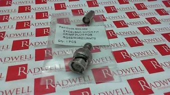 BNC штекер обжимной для кабеля RG59/RG62/URM70