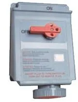 Розетка IEC влагозащищенная с механической блокировкой WALTHER ELECTRIC AE119424, 20A, 4 контакта, 120/240В