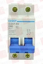 Автоматический выключатель для монтажа на дин-рейку Артикул DZ47-60-C60 от производителя CHINT