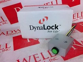 Кнопка монтажная DYNALOCK 6335, зеленая, 5A 125VAC SPDT