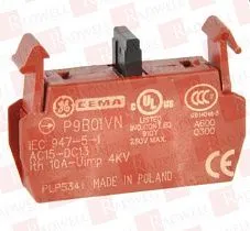 Аксессуар / Лампа / Крышка / Контакт / Трансформатор Артикул P9B-01VN от производителя GENERAL ELECTRIC