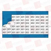 Маркер  проводов / терминалов Артикул WC106S от производителя ABB THOMAS & BETTS