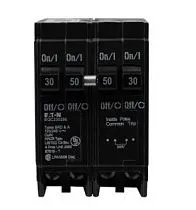 Автоматический выключатель EATON BQC230250 2P 30A/50A 120/240В 10кА