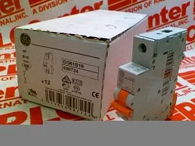 Автоматический выключатель для монтажа на дин-рейку Артикул DG61B16 от производителя GENERAL ELECTRIC