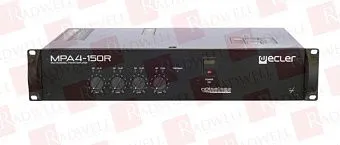 Аудиоусилитель Артикул MPA4-150R от производителя ECLER