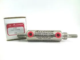 Пневматический цилиндр ALLENAIR 316E-7/8X1/4-EPS, ход 6.35 мм, диаметр 22.2 мм