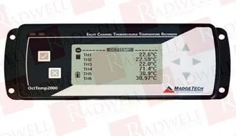Логгер данных Артикул TCTEMPX8LCD от производителя MADGETECH