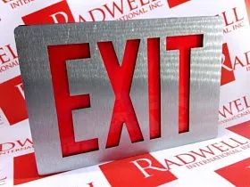 LE-S-2-R-120/277-EL-N Вывеска от LITHONIA LIGHTING