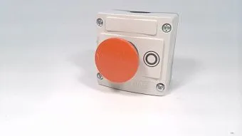 Кнопка управления грибовидная красная 40мм, 22мм, 1NC, с фиксацией BACO LBX10210