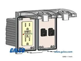 Mencom LP2-GF-2RJ45