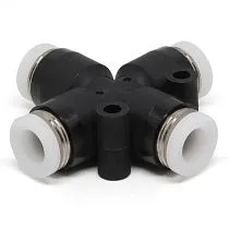 Фитинг пневматический крестообразный PISCO PZA1/4, 1/4 дюйма