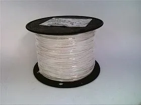 Провод WQT18-9 одножильный луженый 18 AWG белый 300В Waytek