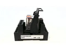 Реле интерфейсное ET-PCS01/24DC/4SC EUROTEK, 24В DC, однорелейное