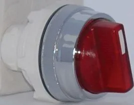 Переключатель селекторный BACO CONTROLS T11KG10 2-позиционный с подсветкой, красный, 30мм