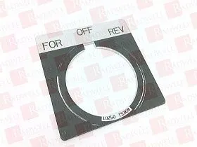 Табличка под выключатель Артикул 10250TS41 от производителя EATON CORPORATION