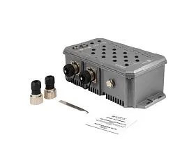 Antaira Technologies, LLC LMP-1802G-M12-10G-SFP-67-110