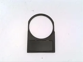 Табличка пластиковая BACO LWP33-CUSTOM черная, 22 мм, с индивидуальной надписью