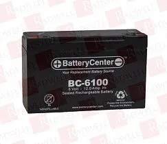 Аккумулятор Артикул BC-6100 от производителя BATTERY CENTER