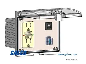 Mencom LP3-GF-USB-AFAF-R