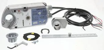 Электропривод заслонки Siemens GMA166.1U