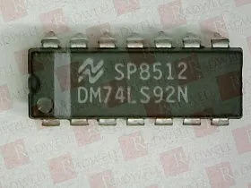 Интегральная микросхема Артикул DM74LS92N от производителя NATIONAL SEMICONDUCTOR