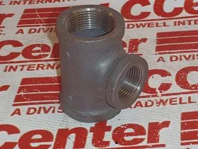 Тройник редукционный чугунный оцинкованный 1-1/4"x1-1/4"x1"