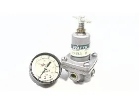 Гидравлический регулятор давления с манометром Watts 113-2RLG, 0-60 бар