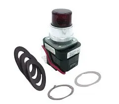 Кнопка "Нажми для проверки" металлическая без защиты, модель 800TPTH16R