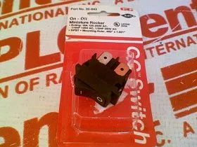 Миниатюрный клавишный выключатель Артикул 35-643 от производителя GC ELECTRONICS