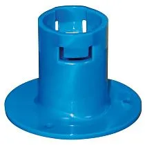 Переходник вертикальный ENT 3/4" термопластиковый синий A200E Carlon