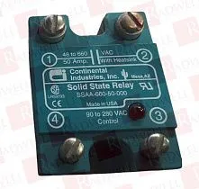Твердотельная перегрузка / реле Артикул SSAA-660-50-000 от производителя INVENSYS