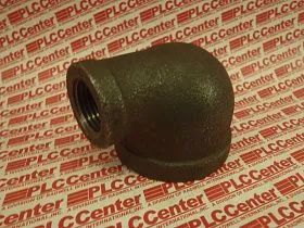 Локоть редукционный Ward 1BXE-BCL 1 1/4"x3/4" 90° черный чугунный