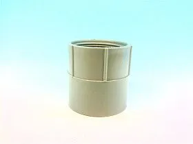 Переходник внутренний резьбовой ПВХ 1-1/2" серый Carlon E942H