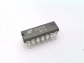Осциллятор XR-2207CP управляемый напряжением 0.01Hz-1MHz DIP-14 EXAR