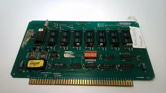 Плата управления CMS 9636 с энергонезависимой памятью и DIP-переключателями