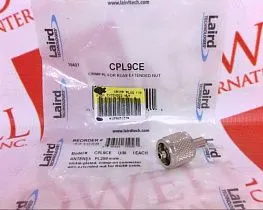 Наконечник / разъем Артикул CPL9CE от производителя LAIRD TECHNOLOGIES