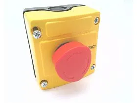 Кнопка аварийной остановки BACO CONTROLS LBX130006, красная, грибовидная 40мм, 22мм, 1НО+1НЗ