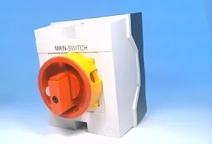 Переключатель селекторный BACO CONTROLS NS3XV483-IP65 3-полюсный желто-красный