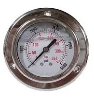 Манометр заполненный Dynamic Air CF-1P-210-E, 3000 PSI, с фланцем