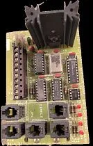 Плата управления 96-4157 WEBTRON с LED-индикацией и винтовыми клеммами