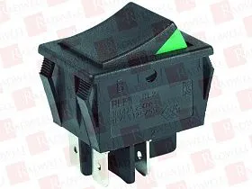 Миниатюрный клавишный выключатель Артикул RL-23-21/N-C-2-GR-BK-P1-1-16(8)A от производителя M2B TECHNOLOGIES