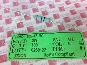 262-47-RC Резистор от XICON