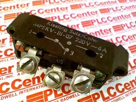 Концевой выключатель Артикул MPSKV-III-07 от производителя TE CONNECTIVITY