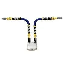 Мини-насадка Super Air с магнитным основанием и двумя выходами, шланг Stay Set 12" (EXAIR 1103-9462)